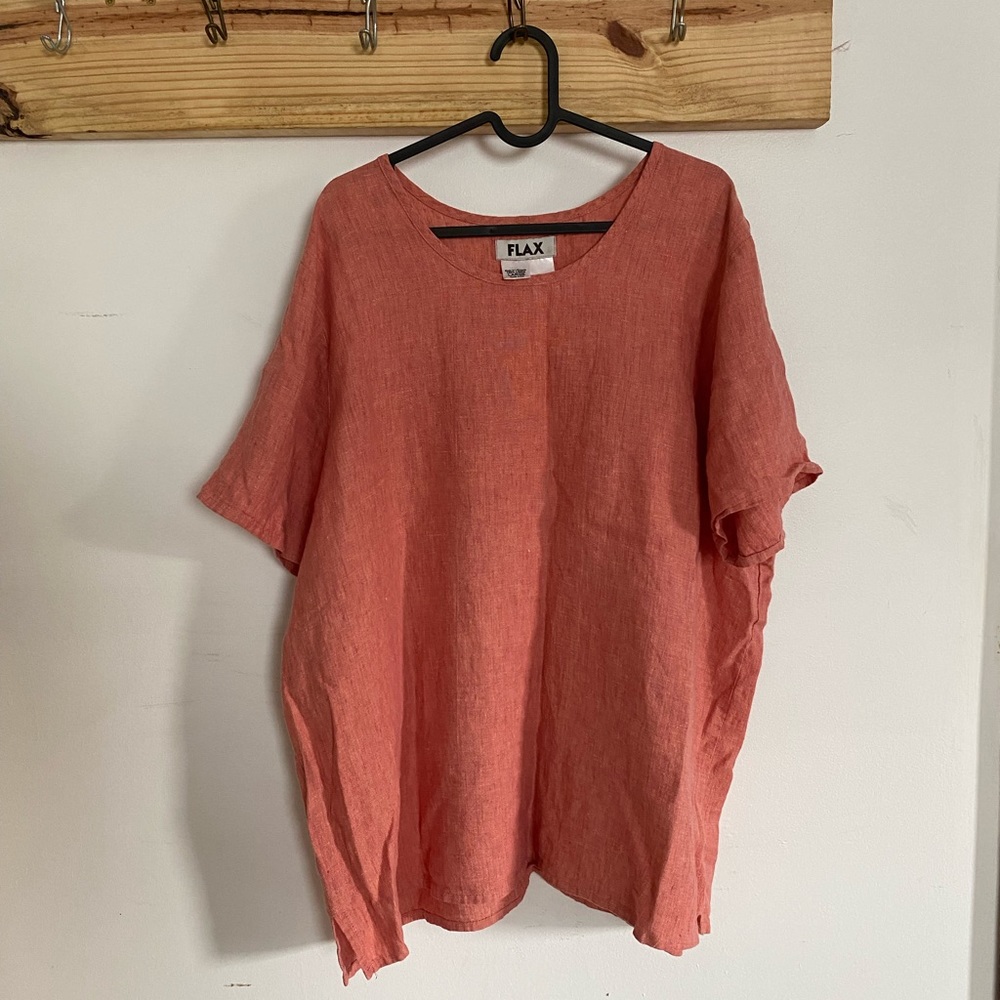 Flax Brand Linen Shirt Size Large (Oversized)